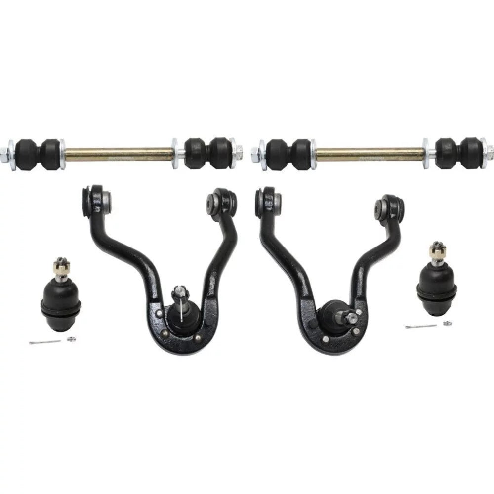 6pc Front Upper Control Arm Lower Ball Joint Stabilizer Kit For Tahoe Yukon Fits select: 1997-1999 CHEVROLET TAHOE K1500, 1996-1999 CHEVROLET GMT-400 K1500