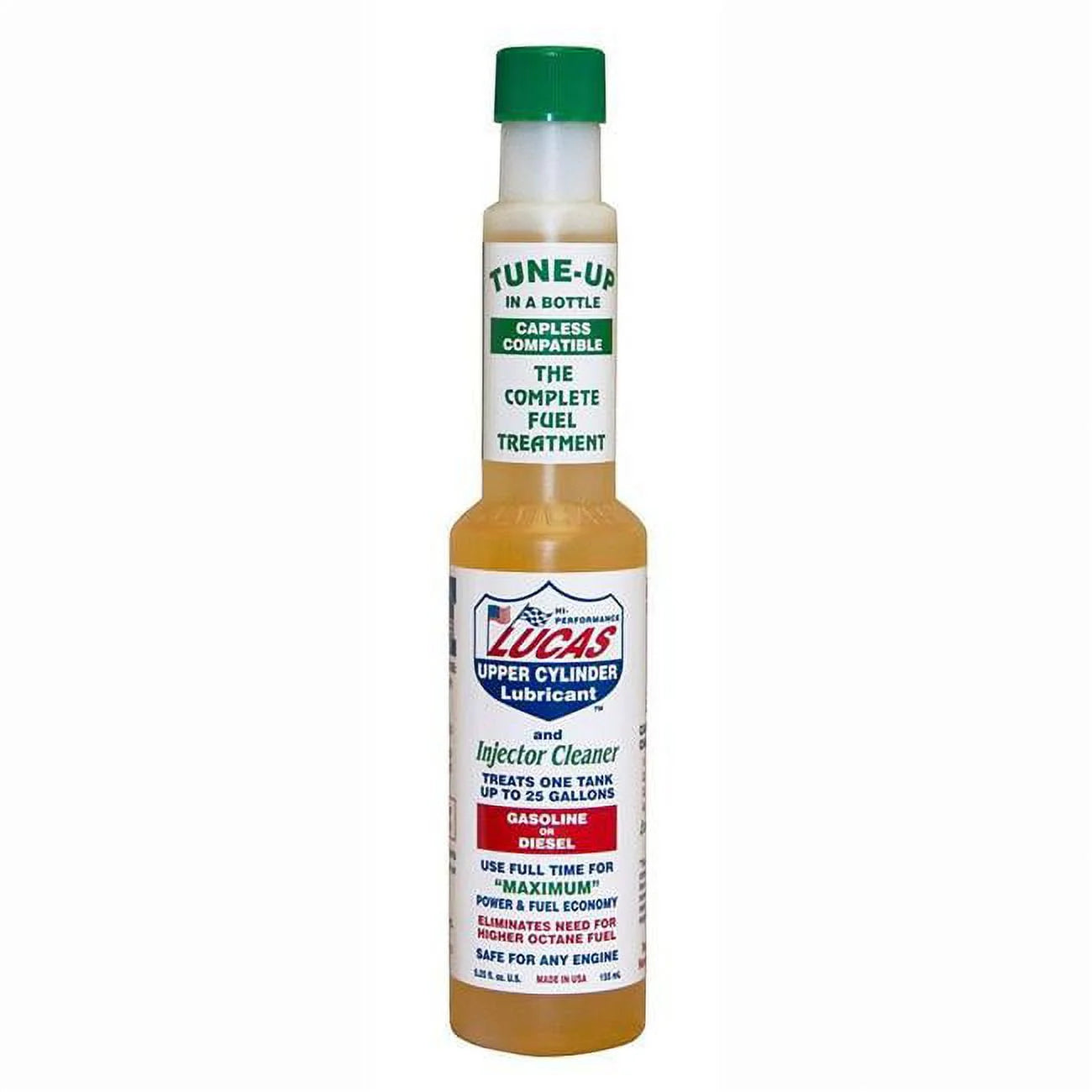 Lucas Oil 10674 5.25 oz Fuel Treatment Display & Upper Cylinder Lubricant