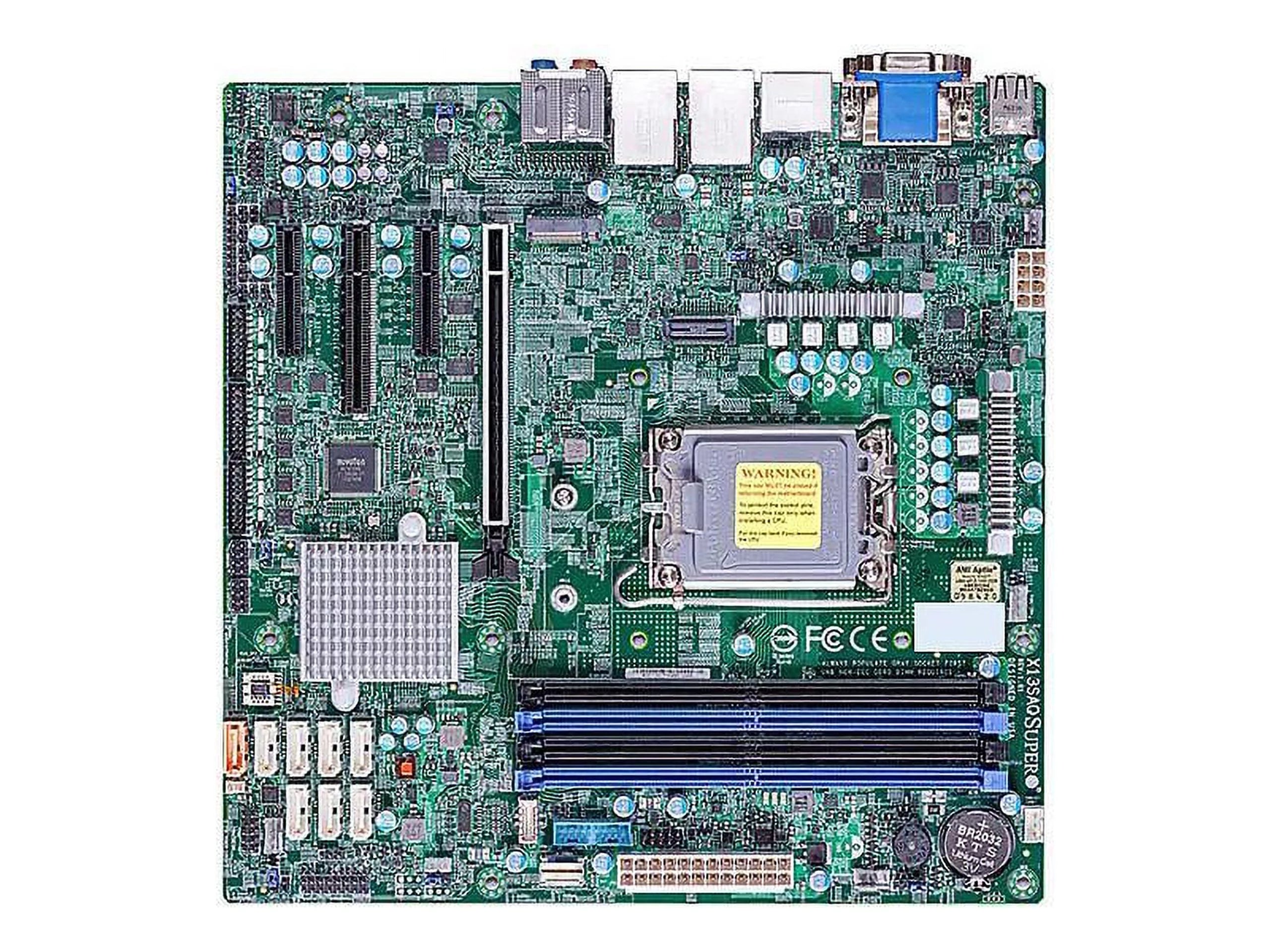 SUPERMICRO MBD-X13SAQ-O Micro ATX Server Motherboard LGA 1700 Intel Q670E