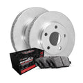 R1 Concepts Front Brakes and Rotors Kit |Front Brake Pads| Brake Rotors and Pads| Performance Off-Road Brake Pads and Rotors WFVN1-54212