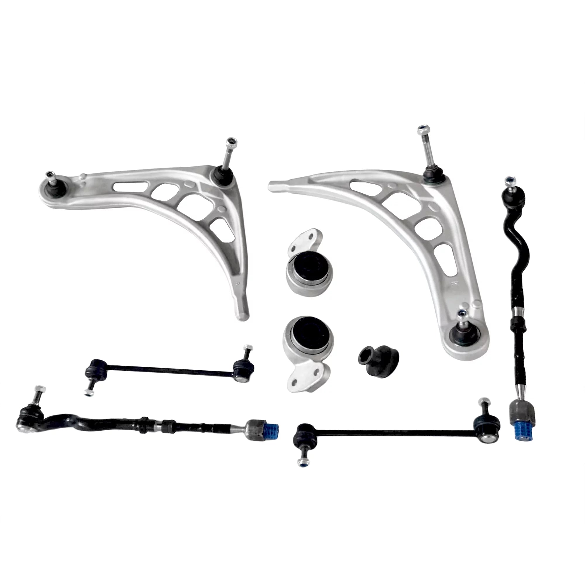 Lower Control Arms Tie Rod Ends Sway Bar Links Suspension Kit for 1999-2008 BMW Z4 325Ci 330Ci 325i 330i K80528
