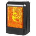Portable Ceramic Space Heater 500W Electric Heater Heating Fan for Home Office