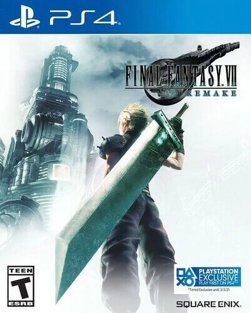 Final Fantasy VII Remake for PlayStation 4 [Manufactured Refurbished]