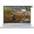 Asus ROG Zephyrus G14 Gaming Laptop 14 FHD IPS 144Hz Display AMD Ryzen 5000 Series Octa-Core Ryzen 7 5800HS (Beats i7-11370H) 24GB RAM 1TB SSD GeForce RTX 3060 6GB Backlit USB-C Win11 + HDMI Cable