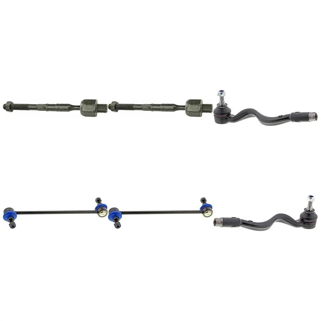 Mevotech 6pcs Front Steering Tie Rod End Sway Bar Link For 1999 BMW 328i