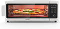Toaster Oven Air Fryer Combo - 10-in-1 Countertop Convection Oven 1800W, Flip Up & Away Capability for Storage Space, Oil-Less Toaster Oven Fit 12 Pizza, 9 Slices Toast, 5 Accessories