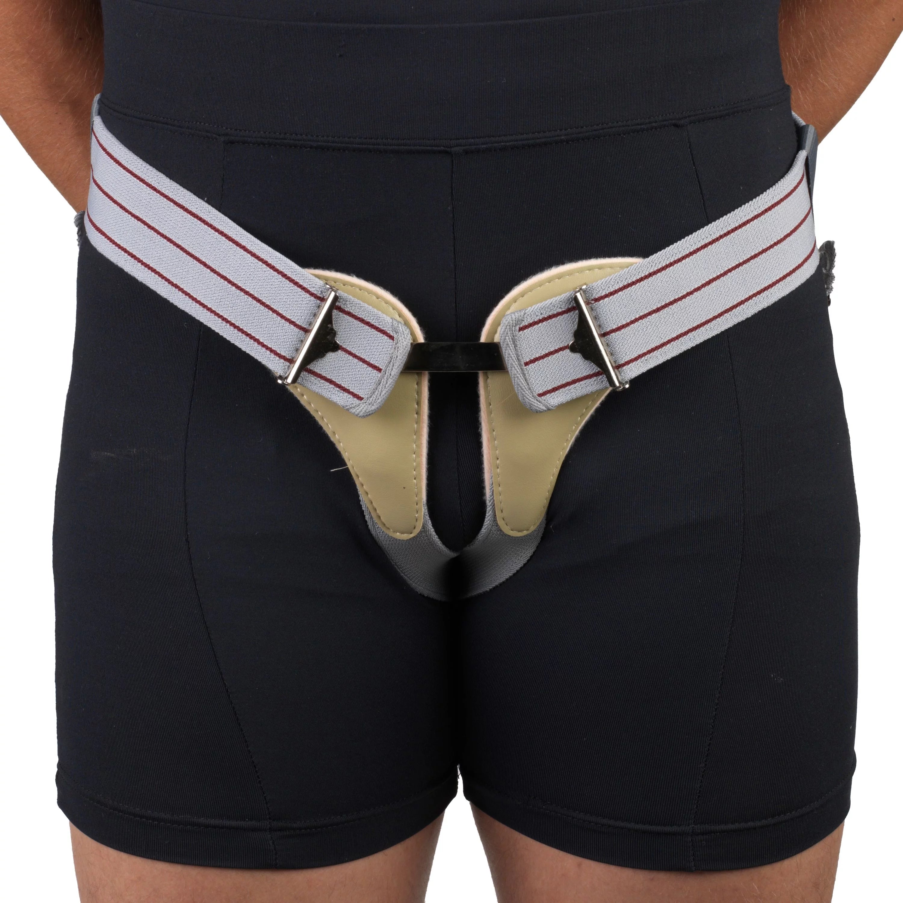 OTC Bilateral Hernia Truss, Grey, Large