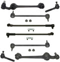 8 Pc Kit Sway Bar / Stabilizer Links Control Arm Tie Rod Ends Complete Suspension Fits select: 1999-2004 CHRYSLER 300M, 1999-2001 CHRYSLER LHS
