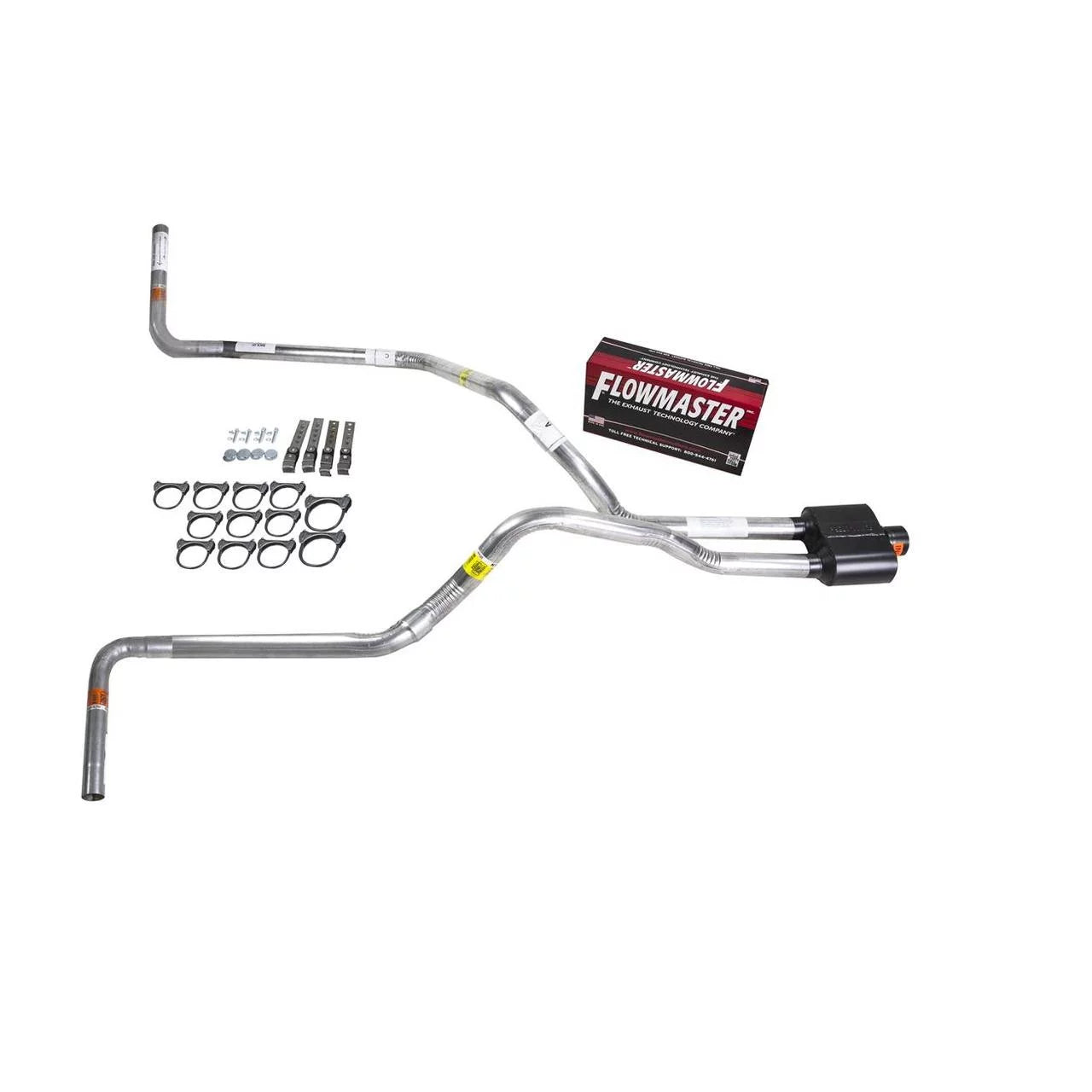 F150 05-06 dual exhaust 2.5 pipe Flowmaster Super 10  Side Exit