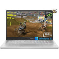 Asus ROG Zephyrus G14 Gaming Laptop 14 FHD IPS 144Hz Display AMD Ryzen 5000 Series Octa-Core Ryzen 7 5800HS (Beats i7-11370H) 16GB RAM 1TB SSD GeForce RTX 3060 6GB Backlit USB-C Win11 + HDMI Cable