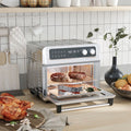 21 QT Air Fryer Toaster Convection Oven w/ Broil, Toast, Thaw & Dehydrator