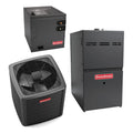 Goodman 3 Ton 15.2 SEER2 80,000 Btu 80% Afue 2-Stage Gas System (9-Speed Motor) - GSXH503610 - CAPFA4226C6 - GM9C800804CN - TX3N4