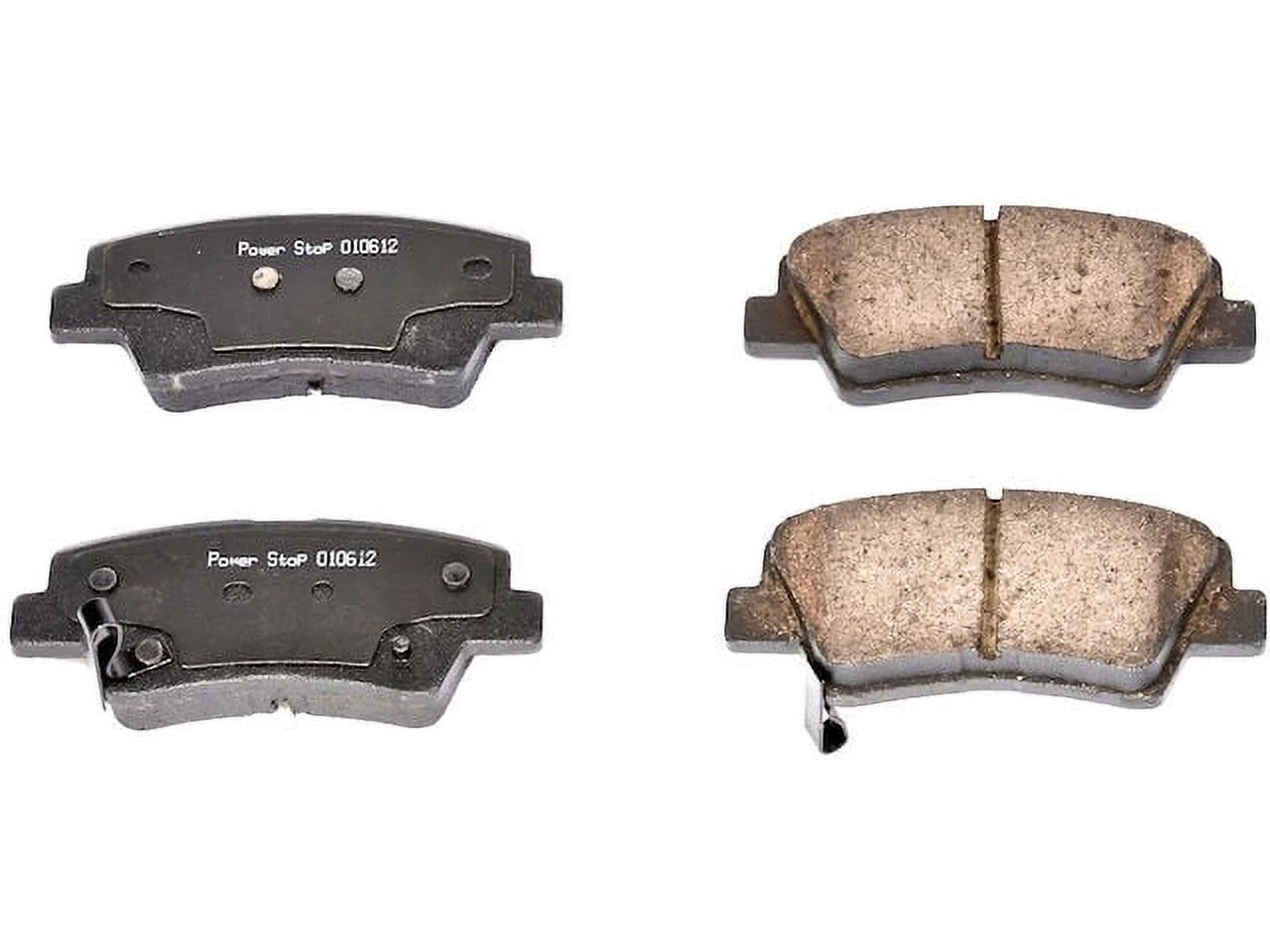 Rear Brake Pad Set - Compatible with 2012 - 2022 Hyundai Accent 2013 2014 2015 2016 2017 2018 2019 2020 2021