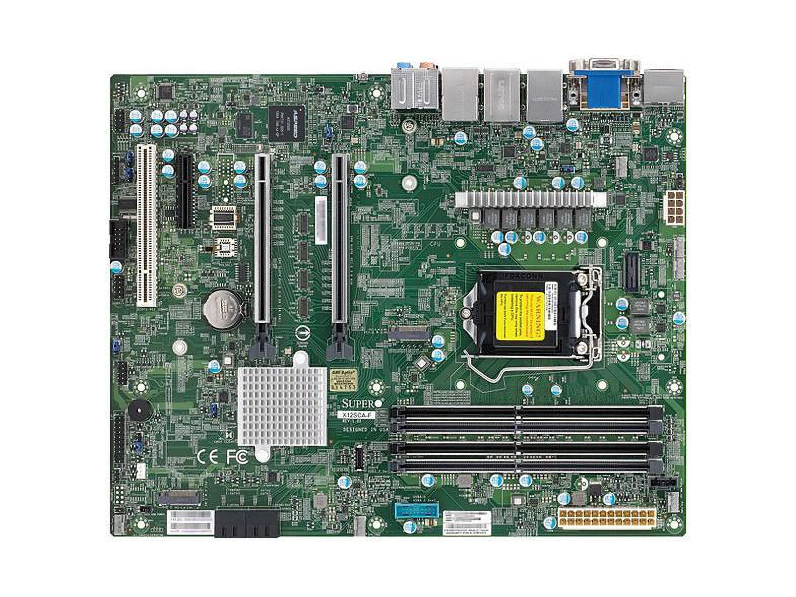 Supermicro MB MBDX12SCAFO W480 LGA1200 128GB DDR4 HDMI DP ATX Retail