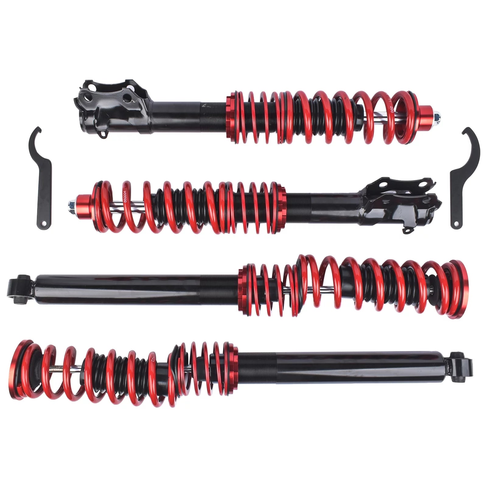 GELUOXI Coilover Spring and Shock Assembly for Volkswagen Golf Jetta Hatchabck Sedan 1985-1999 4Pcs