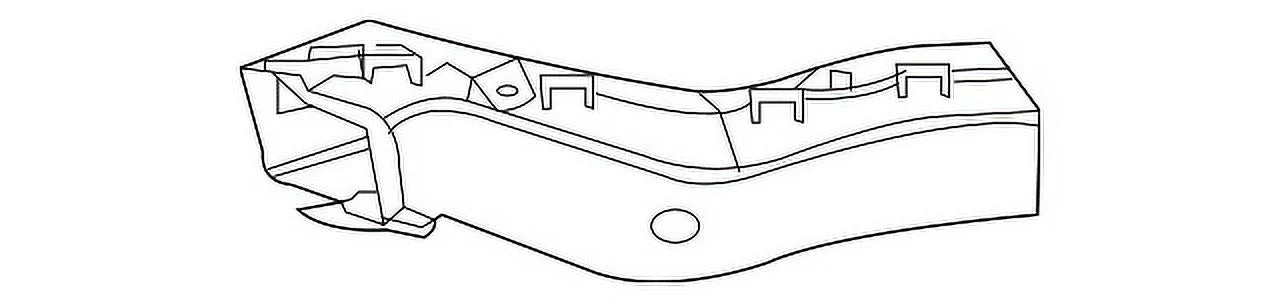 New Genuine BMW Air Brake Channel Left (2008-2014) OE 51747180623