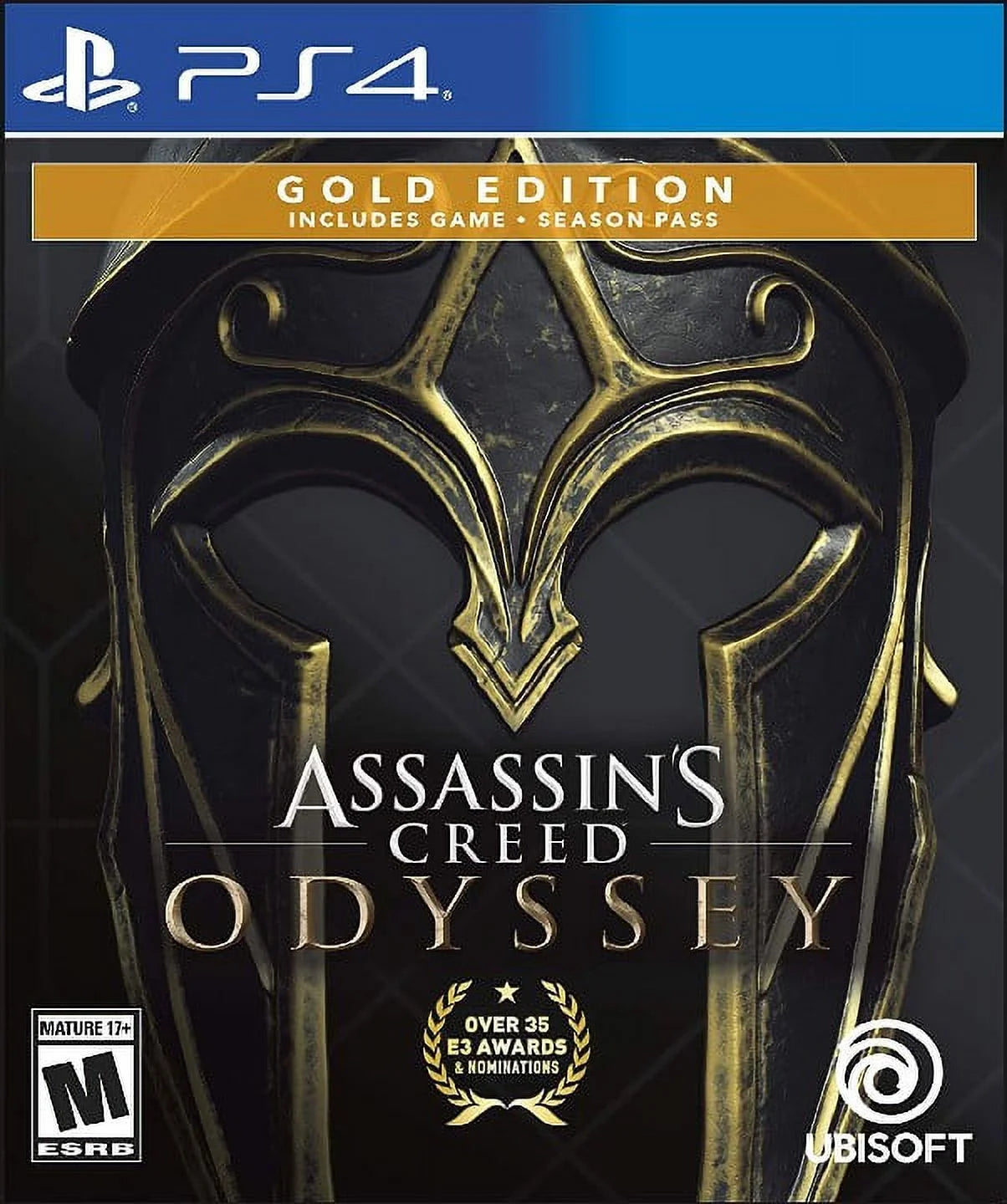 Restored Assassin's Creed Odyssey - Gold Steelbook Edition (PlayStation 4, 2018) War Game (Refurbished)