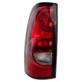 For 04-07 Silverado Truck Taillight Taillamp Rear Brake Lamp w/o Bulb Left Side