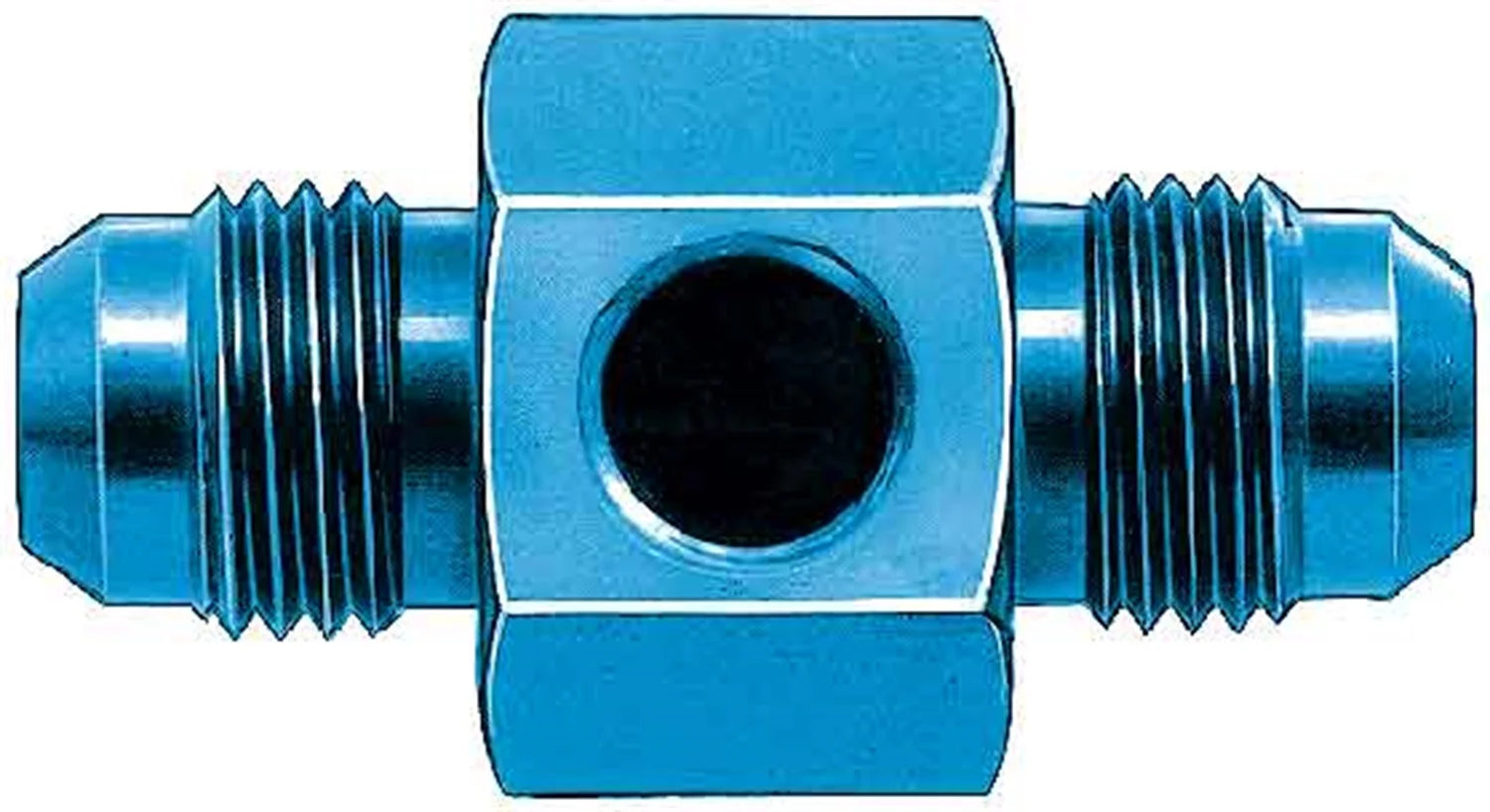 AEROQUIP #6 Fuel Pressure Adapter Black P/N - FCM5183