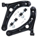 Detroit Axle - Front Lower Control Arms for 2004 2005 2006 Scion xA xB, 2 Lower Control Arms w/Pre-Assembled Ball Joints, 2 Sway Bar Links Replacement