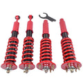 GELUOXI Coilover Spring and Shock Assembly for Acura CL Honda Accord Sedan Coupe 1998-2003 Red 4Pcs