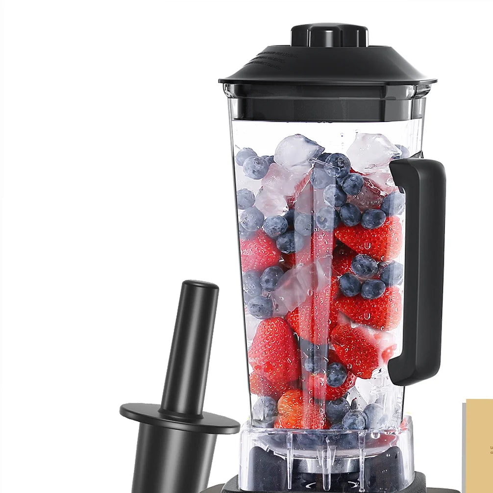 1400W Blender with 6 Blad-es 1.8L Large Capacity -Slip 2 Modes for Home Use