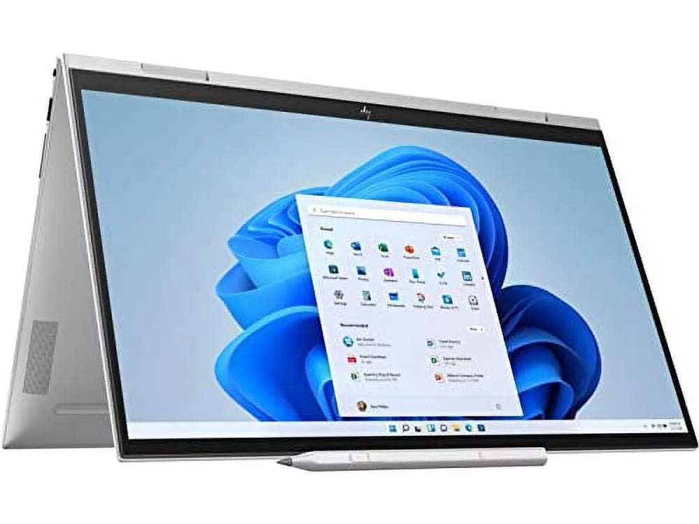 HP Envy X360 2-in-1 Laptop 2022, 15.6 FHD IPS Touchscreen, 11th Intel i7-1195G7, Iris Xe Graphics, 16GB DDR4 512GB SSD, Thunderbolt 4 WiFi 6 Backlit KB FP Reader, Win 11 Pro, Stylus Pen, COU 32GB