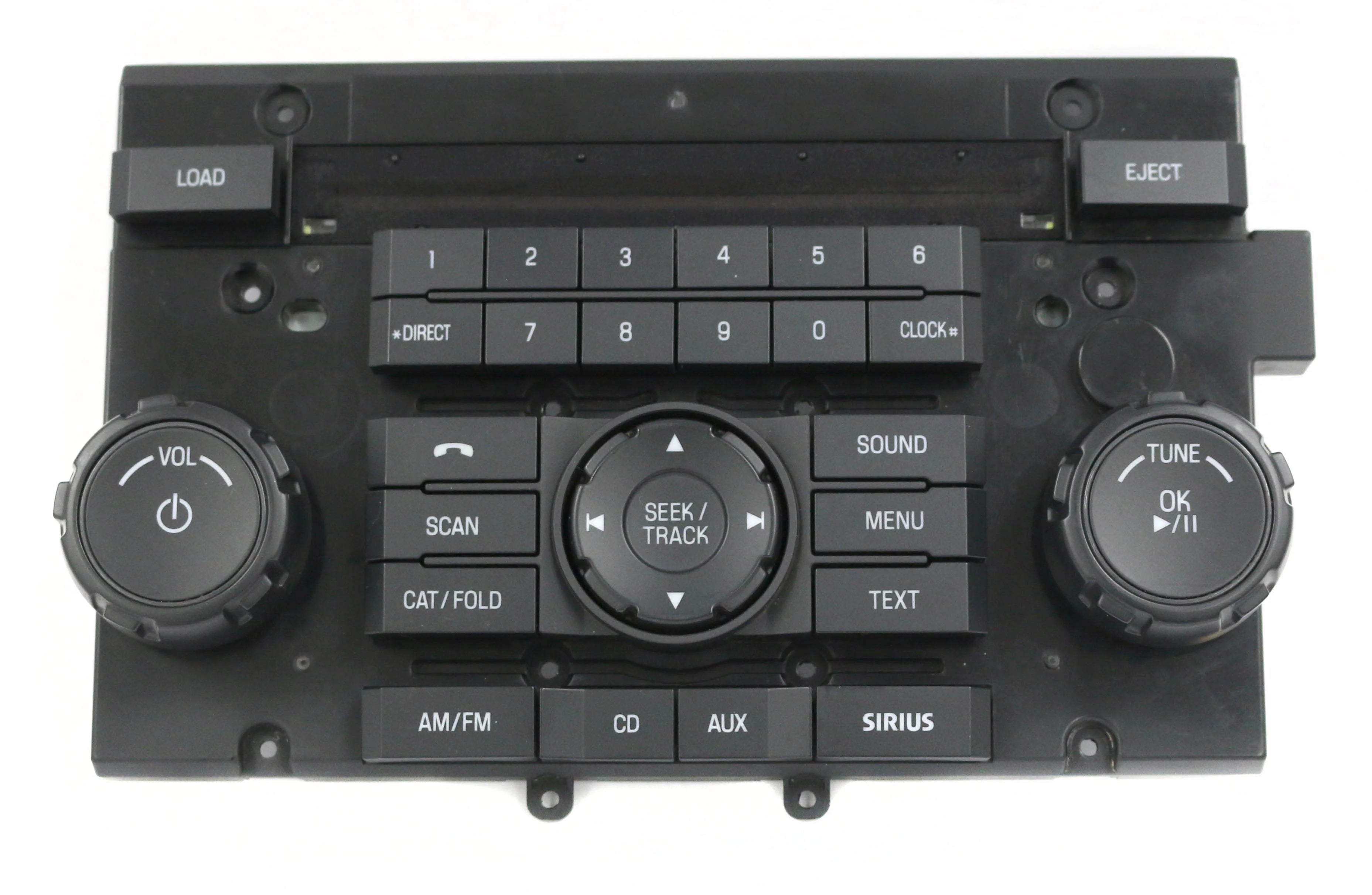 Restored 2009-2012 Ford Escape Mercury Mariner Radio Control Panel Part - 9L8T-18A802-BB (Refurbished)