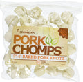 Pork Chomps Knotz Knotted Pork Chew - Baked [Dog, Treats Packaged] Medium - 18 Count - (3-4 Chews)