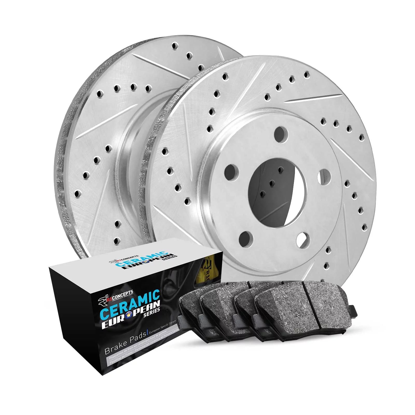 R1 Concepts Front Brakes and Rotors Kit