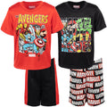 Marvel Avengers Iron Man Thor Captain America Little Boys T-Shirts and Mesh Shorts Little Kid to Big Kid