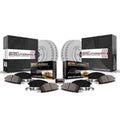 Power Stop Front and Rear Coated Rotor Kit CRK2407