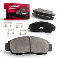 Front Ceramic Carbon Fiber Brake Pads for 2006-2009 GMC Envoy