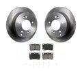 Transit Auto - Rear Disc Brake Rotors And Ceramic Pads Kit For Lexus IS250 K8C-102115