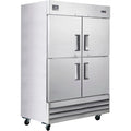 Nexel Reach In Split Door Freezer, 4 Solid Doors, 47 Cu. Ft.