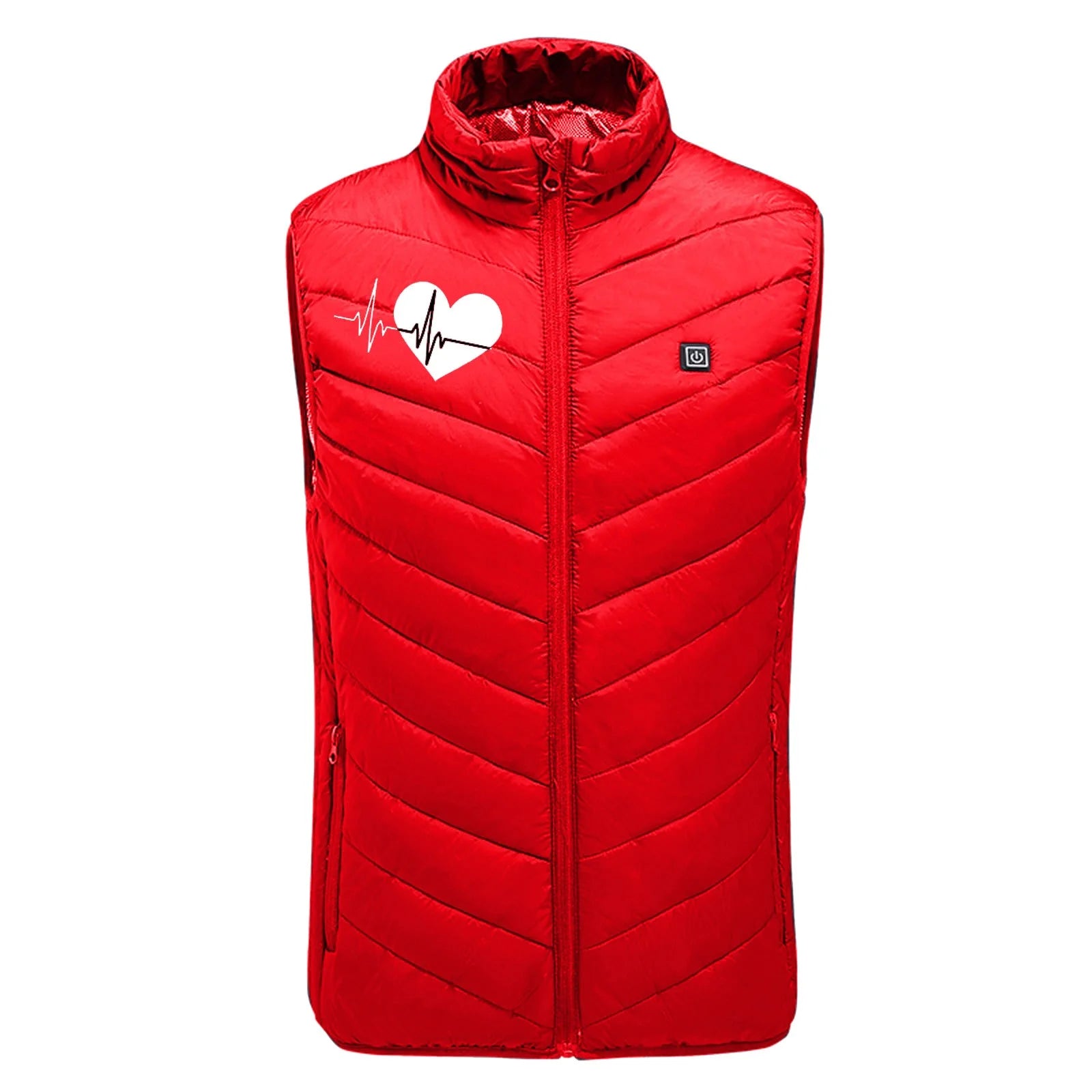 Womens & Juniors Basic Camisole Tank Top Female Heating Usb Dual Control 9 Area Heating Vest Heating Coat Piece Carging Jacket Smart Cotton Coat Vest