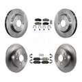 Transit Auto - Front Rear Ceramic Pads And Disc Brake Rotors Kit For Nissan Sentra K8A-106780