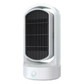 TISHITA Portable Heater Desktop Heater Small Heater PTC Ceramic Heating Household Fan Heater Electric Space Heater for Household Dorm White