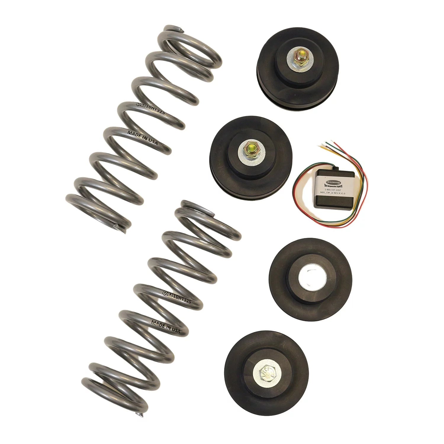 2003-2010 BMW-Compatible 5 Series (E61) Wagon Rear Air Suspension Conversion Kit with Light Fix (BB3RBM)