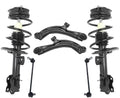 Front Struts Lower Control Arms & Sway Bar Links For Nissan Sentra 1.8L 13-2019