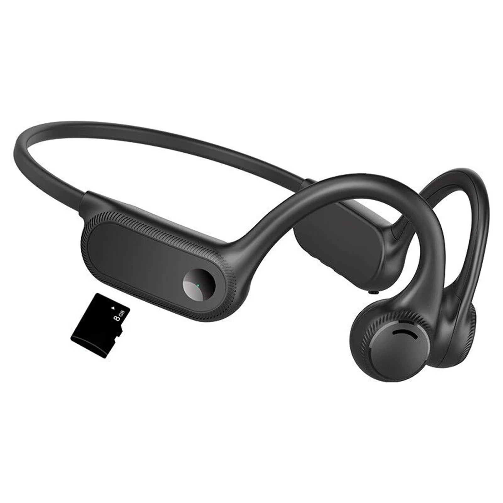 Nebublu Headset,Waterproof BT Bone Conduction Wireless Waterproof Conduction BT Headset ammoon Abody