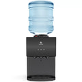 Avalon Premium 3 Temperature Top Loading Countertop Water Dispenser, Black Stainless Steel