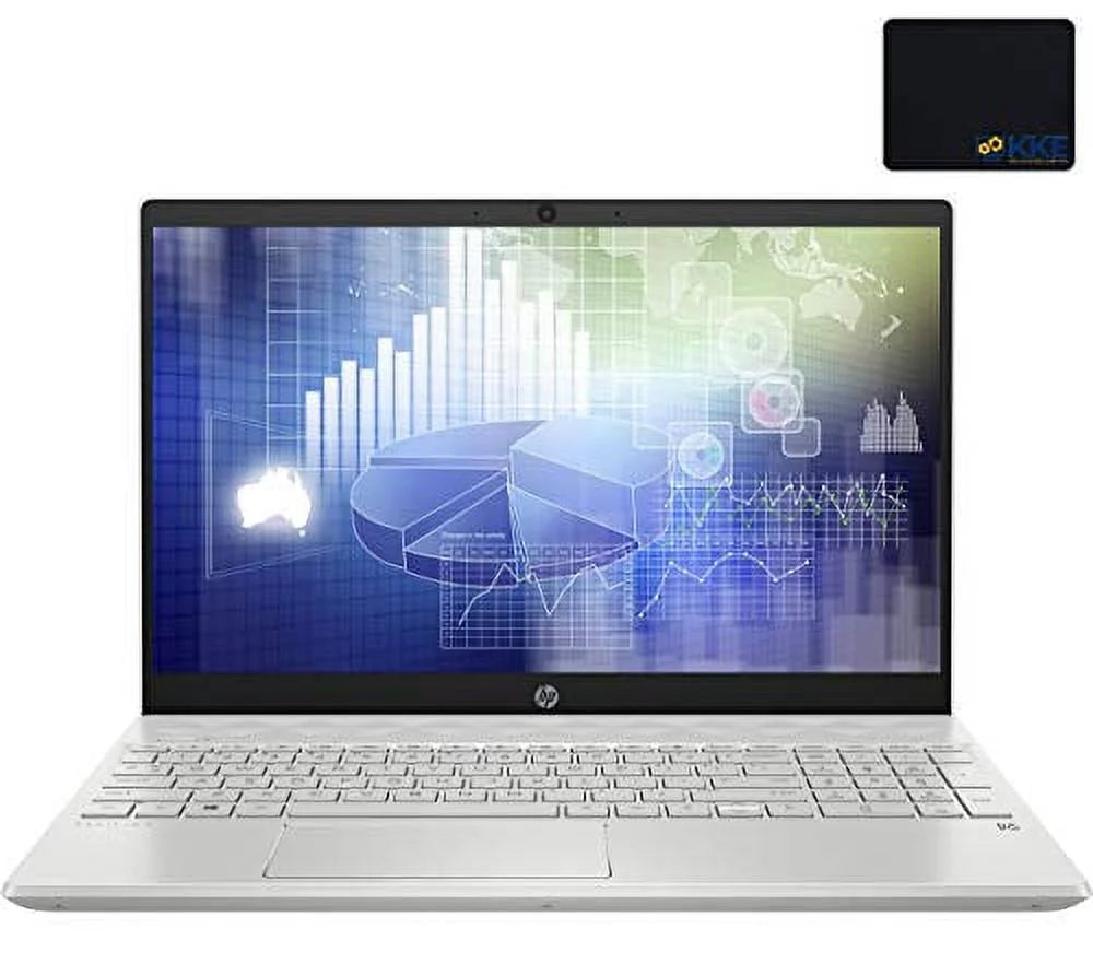 HP 2020 Newest Pavilion Laptop, 15.6 Full HD Touchscreen, Intel Core i7-1065G7 Processor, 32GB RAM, 1TB PCIe NVMe SSD, Backlit Keyboard, Webcam, Zoom Meeting, Windows 10 Home, KKE Bundle, Grey