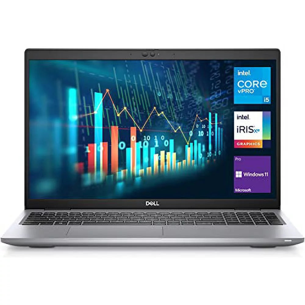 Dell Latitude 5520 Business Laptop, 15.6 FHD Display, Intel Core i5-1145G7 vPRO, 32GB RAM, 512GB PCIe SSD, IR Camera, HDMI, Backlit Keyboard, Wi-Fi 6, Thunderbolt 4, Windows 11 Pro
