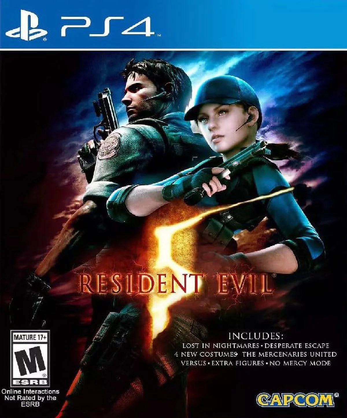 Restored Resident Evil 5 (Sony PlayStation 4, 2016) (Refurbished)