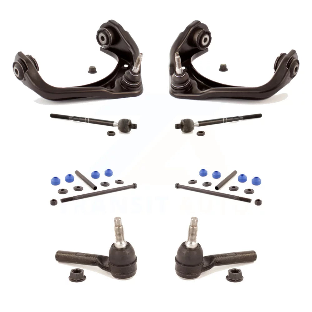 Front Suspension Control Arm And Ball Joint Assembly Steering Tie Rod End Stabilizer Bar Link Kit (8Pc) For Ford Explorer Sport Trac Mercury Mountaineer KTR-100359